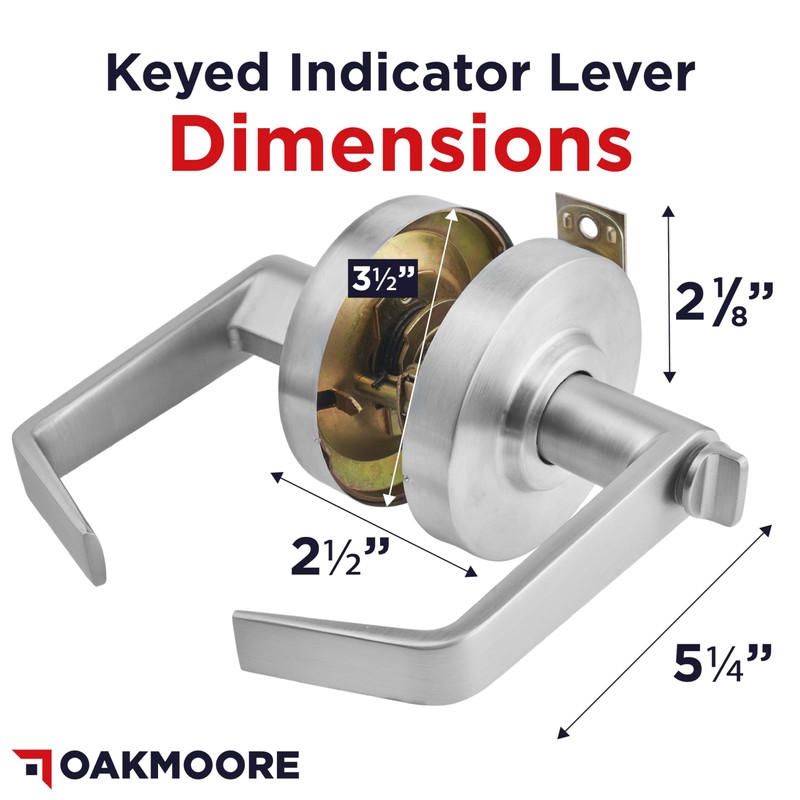 Keyed Entry Commercial Door Handle | Heavy Duty Commercial Door