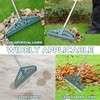 Yeelor Artificial Turf Rake with Adjustable Steel Handle from 32