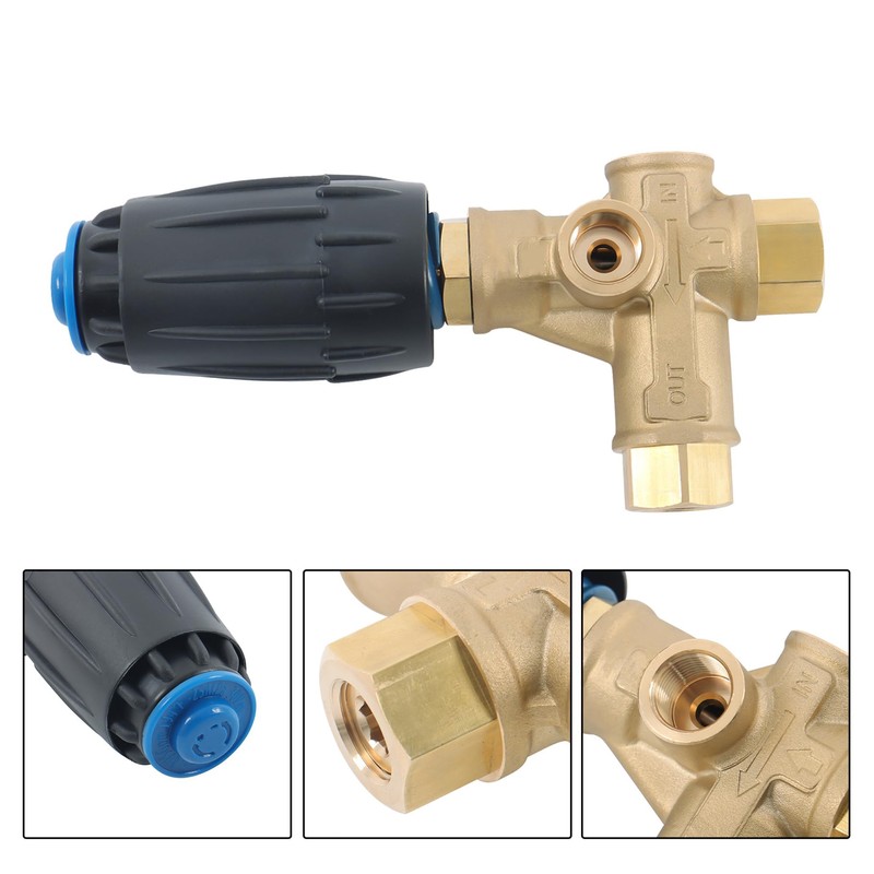 Timunr 3650PSI Trapped Pressure Unloader Valve 3/8 Inch FNPT General
