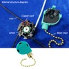 Ceiling Fan Pull Chain Switch 3 Speed 4 Wire Zing