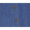 Denim Peaked Fake Collar Detachable Dickey Collar Unisex Stylish Half