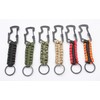 Generic Paracord Survival Keychain - Carabiner, Keyring, and Bottle Opener