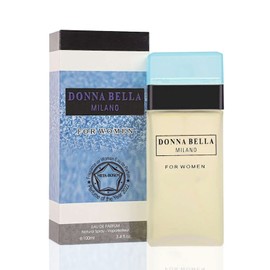META-BOSEM Donna Bella Milano Blue, Women Perfume Eau de Parfum Natural Spray - Romantic Fresh Scent - Great Holiday Gift - for All Day Use - a Classic Bottle, 3.4 Fluid Ounce/100Ml