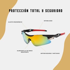 J LMS Padel Goggles with Transparent Protective Lenses Sports Safety Goggles