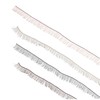 WOONEKY 4pcs Doll Eyelash Strips DIY Faux Eyelashes for Dolls