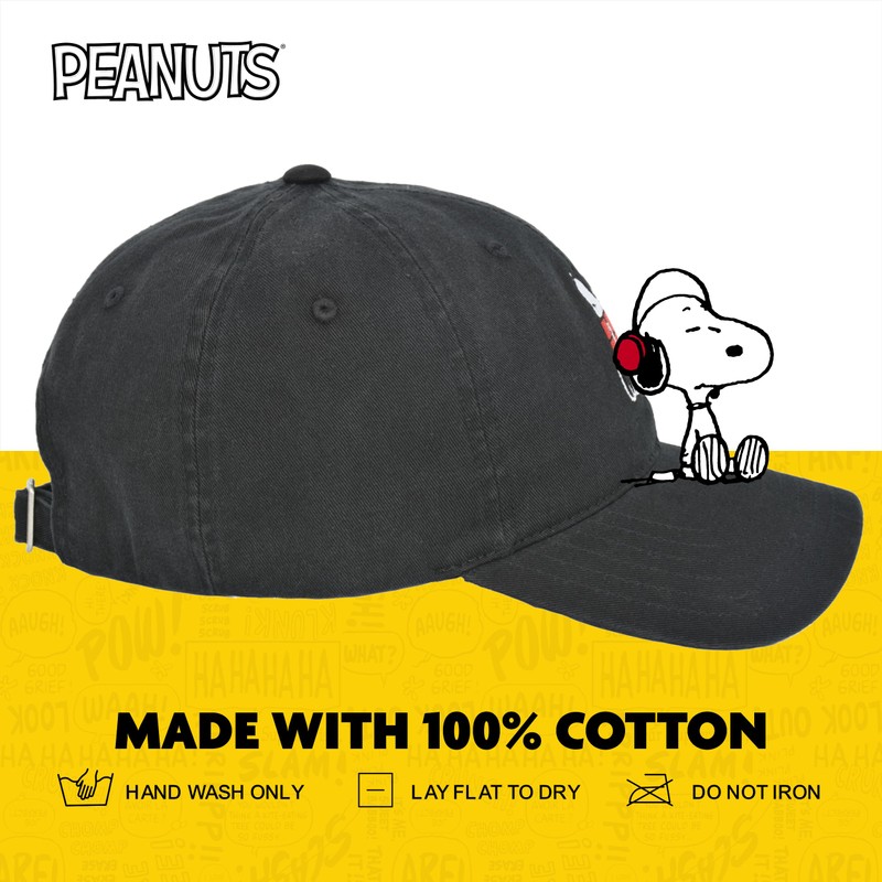 Concept One Peanuts Snoopy - Gorro de béisbol para Adultos