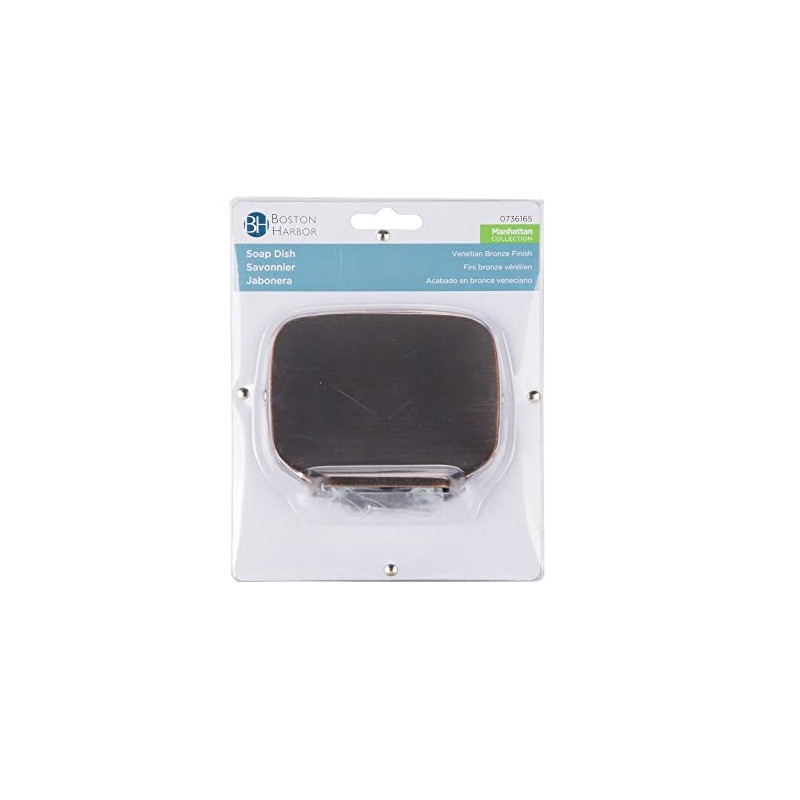 Mintcraft 3659-35-07-sou Soap Dish, Venetian Bronze