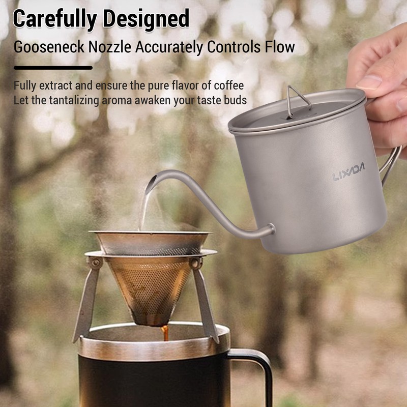 Coffee Pour Over Kettle Coffee Mini Tea Water Camping Pot