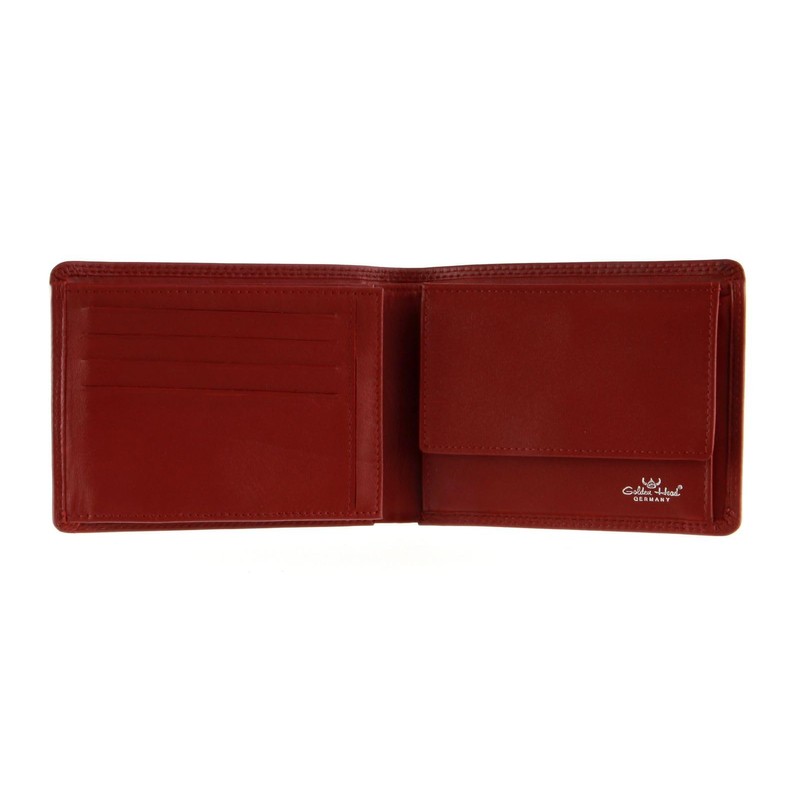 Golden Head Polo Wallet 12,5 cm Leather Rot