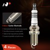 A-Premium Iridium Platinum Bujías compatibles con Subaru Outback 2010-2012, Legacy