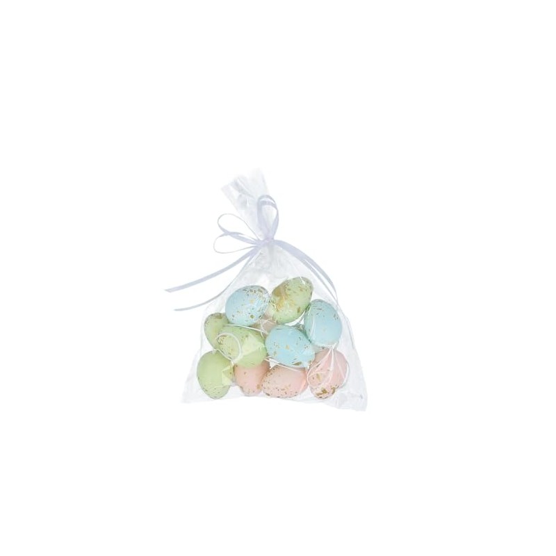 Mini Pastel Easter Egg Decorations Bag of 12 - Gisela