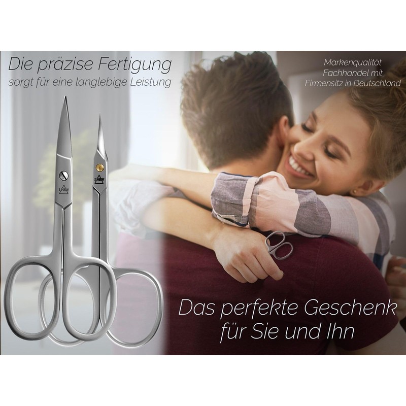 Professional Nail Scissors Set Nail Scissors Cuticle Scissors Extra Fine