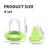 Kiwi Cutter Stainless Steel Kiwi Slicer Portable and Useful Kiwi