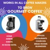 Ground Coffee | Gift Set Sampler Pack Variety Medium, Dark,