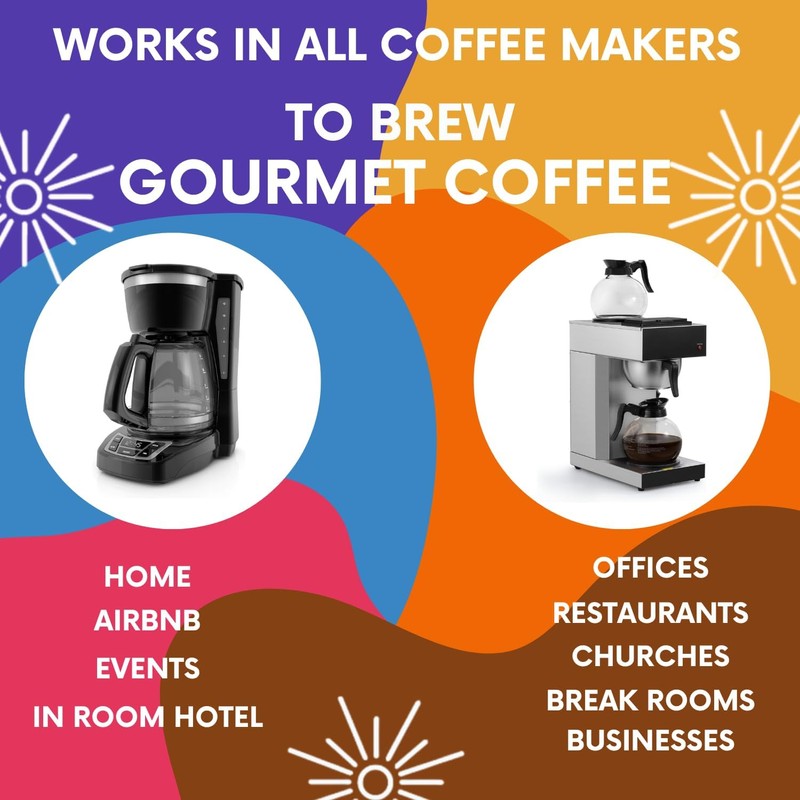 Ground Coffee | Gift Set Sampler Pack Variety Medium, Dark,