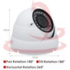 5MP 4MP Dome Super Hybrid Security Camera Vonnision 4in1 TVI/CVI/AHD/960H
