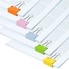 Rapesco 1492 19 mm Foldback Clips, Assorted Bright Colours, Pack