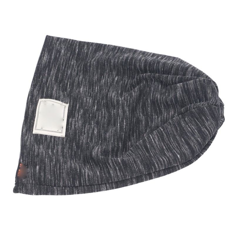 Anti Radiation Hat Black Striped Silver Fiber and Cotton Shielding