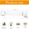 2Pcs Stainless Steel Griddle Spatula Stand with 4 Screws, Grill