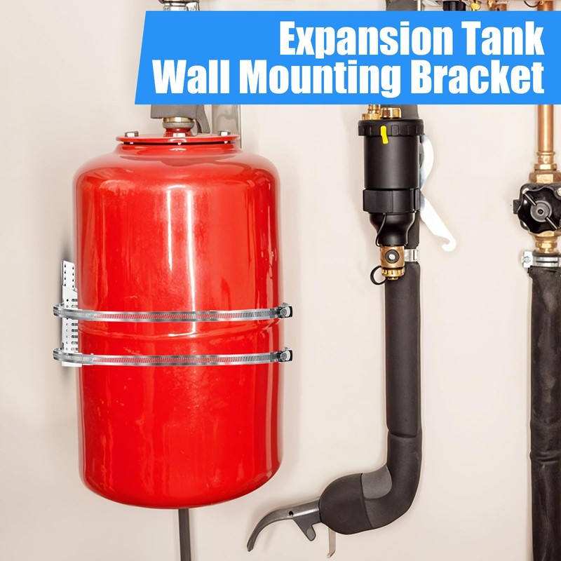 2 Set Stainless Steel Expansion Tank Mounting Bracket, Water Heater