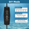 DaToo Aquarium Light Timer&Dimmer Fish Tank Light Controller with Adjustable