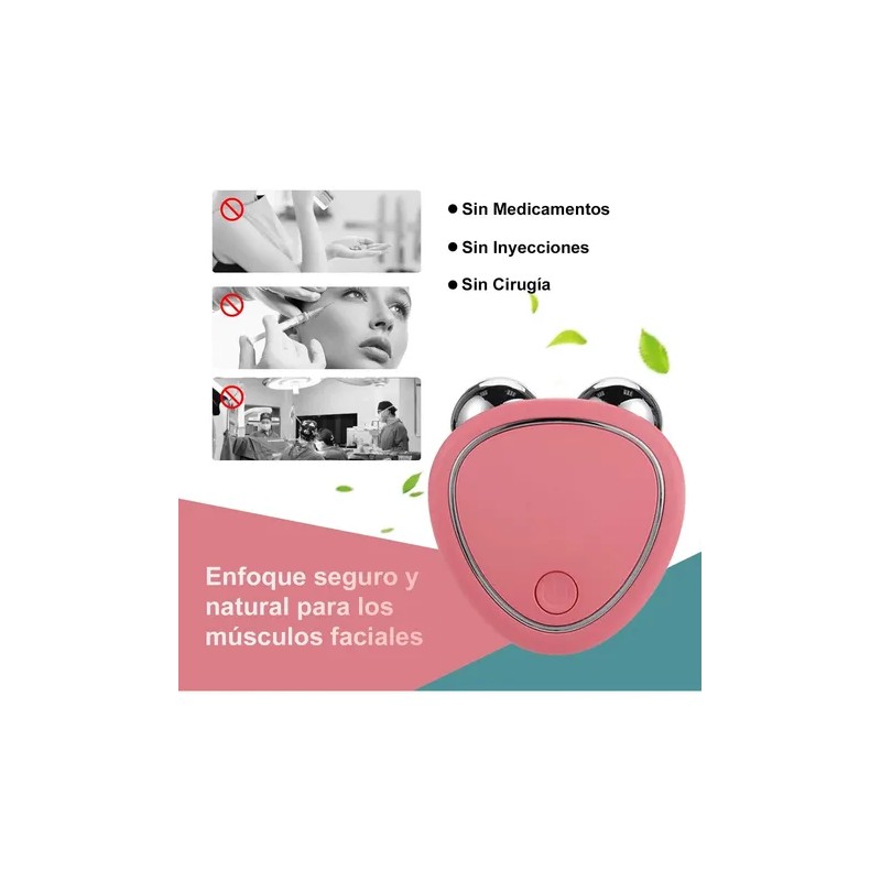 Lifting Facial De Microcorriente Para Flacidez Facial