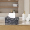MOCHTERO Marble Pattern Tissue Box Cover,Rectangle Tissue Holders,for Bathrooms,Bedroom,Dinner Table,Office