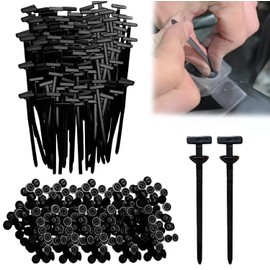 100CS Nylon Universal Cable Tie Buckle, Heavy Duty Self-Locking Nylon Cable Tie Holder, Multi-Purpose Universal CableTie Tool for Quick Fastening, Automotive Repair and Daily Use.