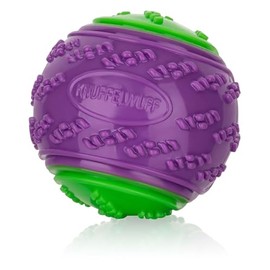 Knuffelwuff Rubber Dog Toy Squeaky Ball 6 cm - Floating Dog Fetch Ball for Small and Large Dogs, Tooth-friendly Material - Ideal for Active Games and Outdoor Training