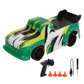 1/30 2.4G High Speed RC Car 80m Remote Control Distance 20km/h Maximum Speed Long Standby Racing Car Green
