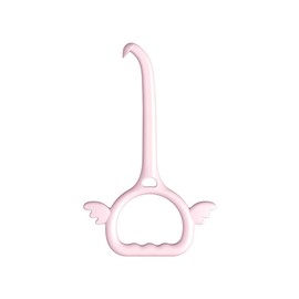 SENCCO Clear Aligner Removal Tool, Cute Retainer Remover Tool Compatible with Invisalign, Removable Braces, Dentures, Medical-Grade Plastic, BPA Free - Pink