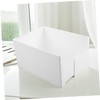 ULTECHNOVO Expandable Storage Bins Containers: Plastic Organizer Bins for Closets