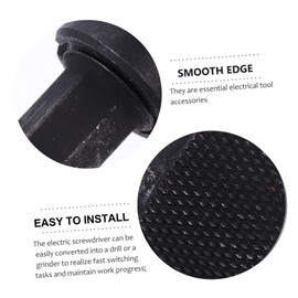 NUOBESTY Adapter Drill Chuck Round Handle Key Less Chuck for Diverse Applications