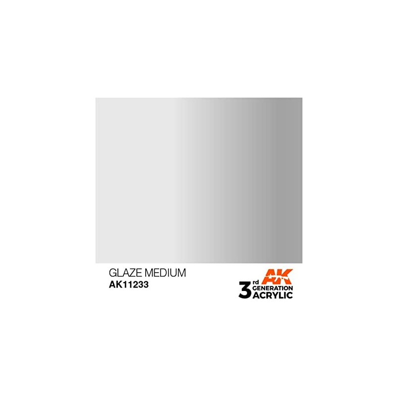 AK Interactive 3rd Gen Acrylic Auxiliary Glaze Medium 17ml