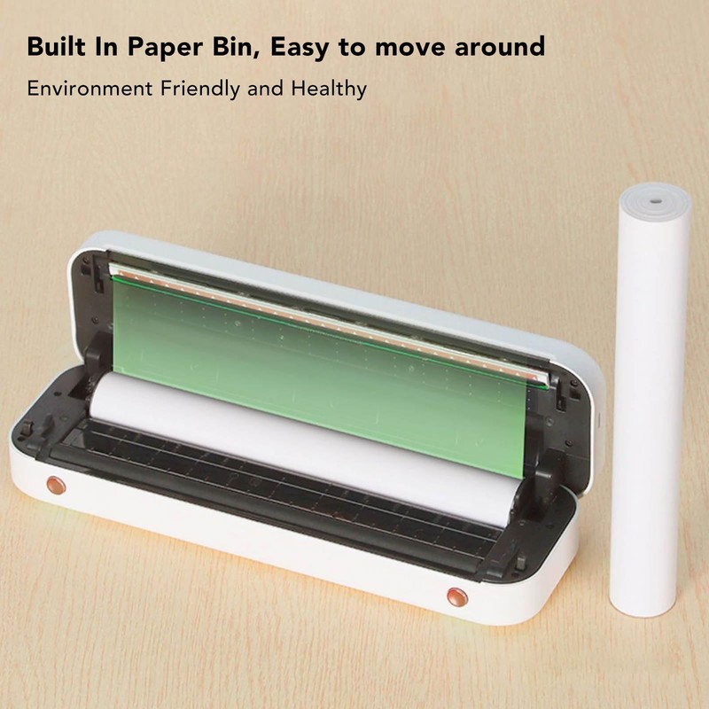 A4 Thermal Paper 2 Rolls, Thermal Receipt Paper Refill Printing