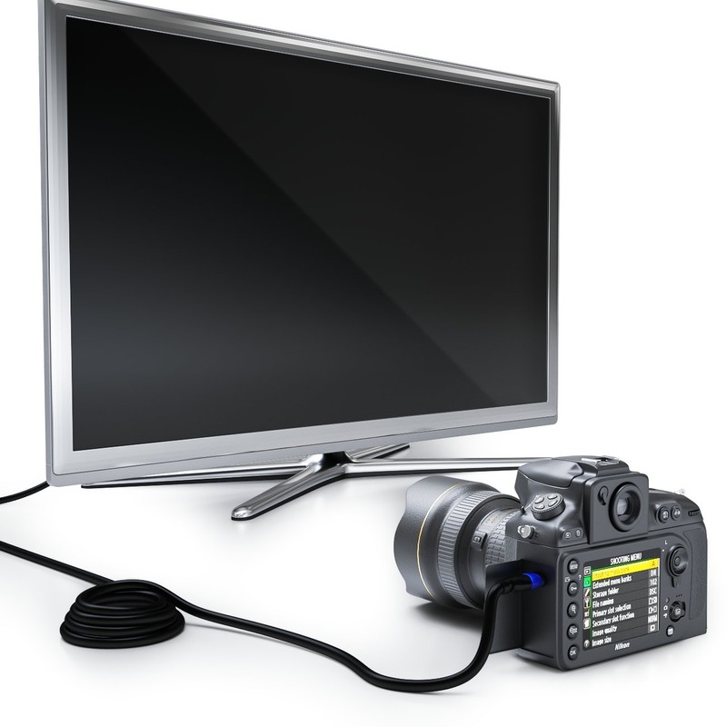 DeleyCON HDMI Mini Cable - HDMI 2.0/1.4 A Compatible -