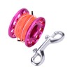 30M Mini Diving Aluminium Reel Spool Line with Stainless Steel