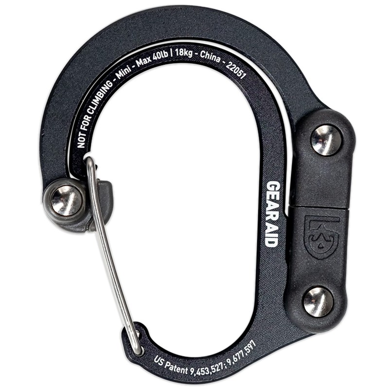 HERO CLIP MINI Hero Clip Mini Carabiner Shaped Hook Back