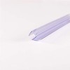 Cozylkx Frameless Glass Shower Door Sweep for 1/4" Glass, Bottom
