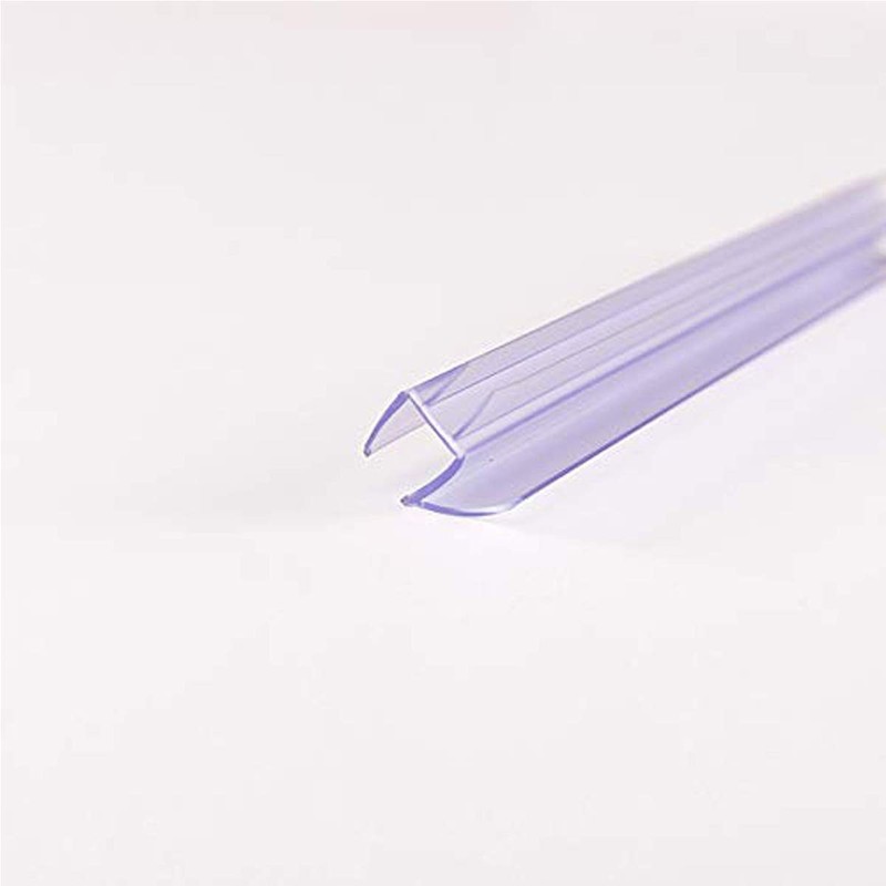 Cozylkx Frameless Glass Shower Door Sweep for 1/4" Glass, Bottom