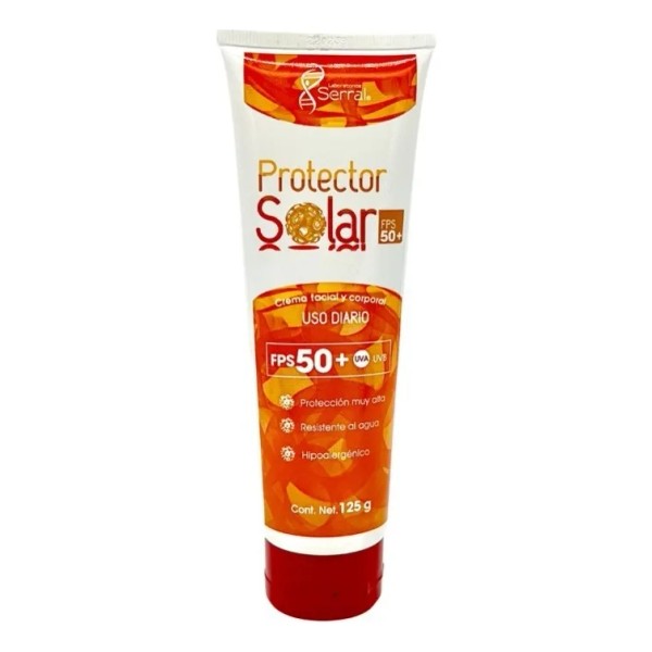 Protector Solar Facial Y Corporal 50 Fps Uva/uvb Serral 125g