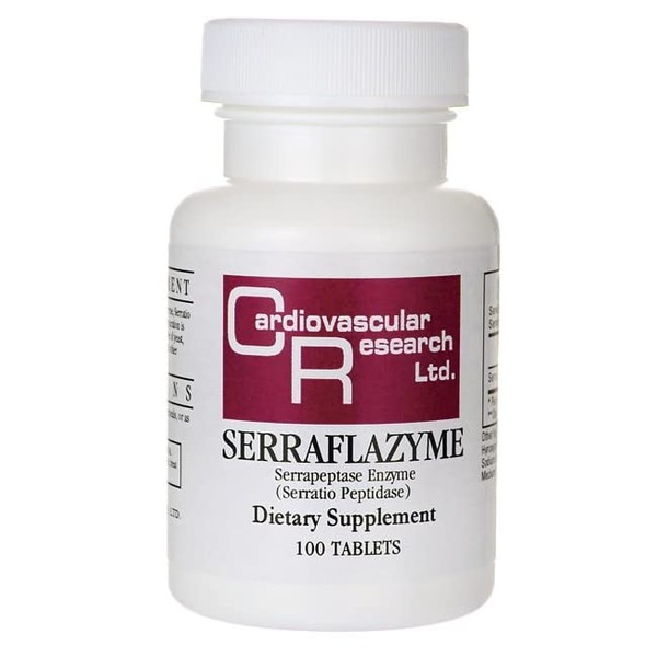 Serraflazyme Serrapeptase Enzyme 100 Tabs