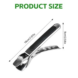 GIONAR Pack of 2 Tongs for Hot Air Fryer, Non-Slip Dish Tongs, Airfryer Tongs, Oven Tongs for Hot Air Fryer, Suitable for Kitchen, Anti-scald Clip Made of Stainless Steel