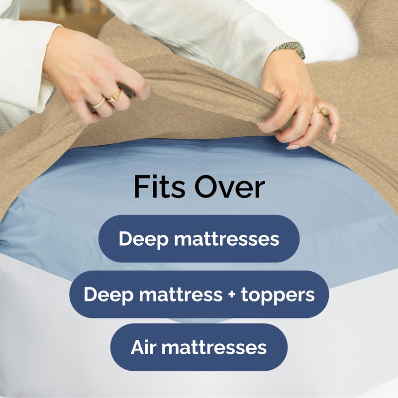 CGK Unlimited Extra Deep Split King Sheet Set - 7
