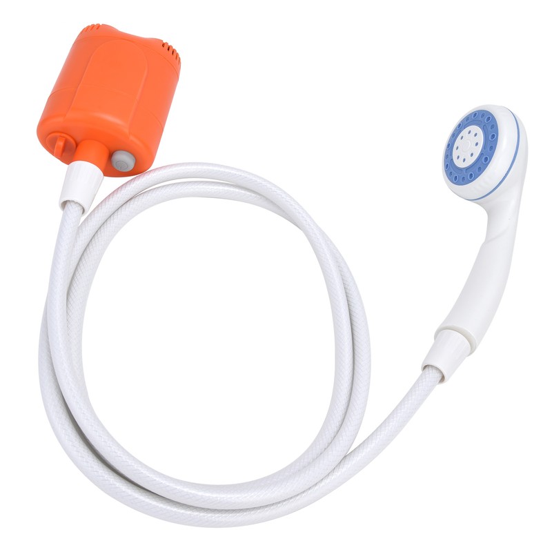 Portable Outdoor Shower Set Camping Shower Pump Handheld Sprayer for