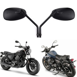 Motorcycle Handlebar Rearview Side Mirrors 10mm for Honda Sports Bike Cruiser Chopper Dirt Bike Scooter