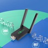 USB Wifi Adapter Dual Antennas Dual Band 5G 2.4G 1300Mbps