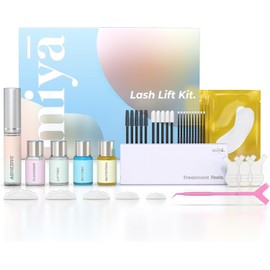 MIYA LASH Kit De Lifting Permanente De Pestañas Con Keratina Rizado Y Lifting De Pestañas Lvl Semipermanente Incluye Todas Las Herramientas Y Accesorios Resultados Profesionales Uso En Casa