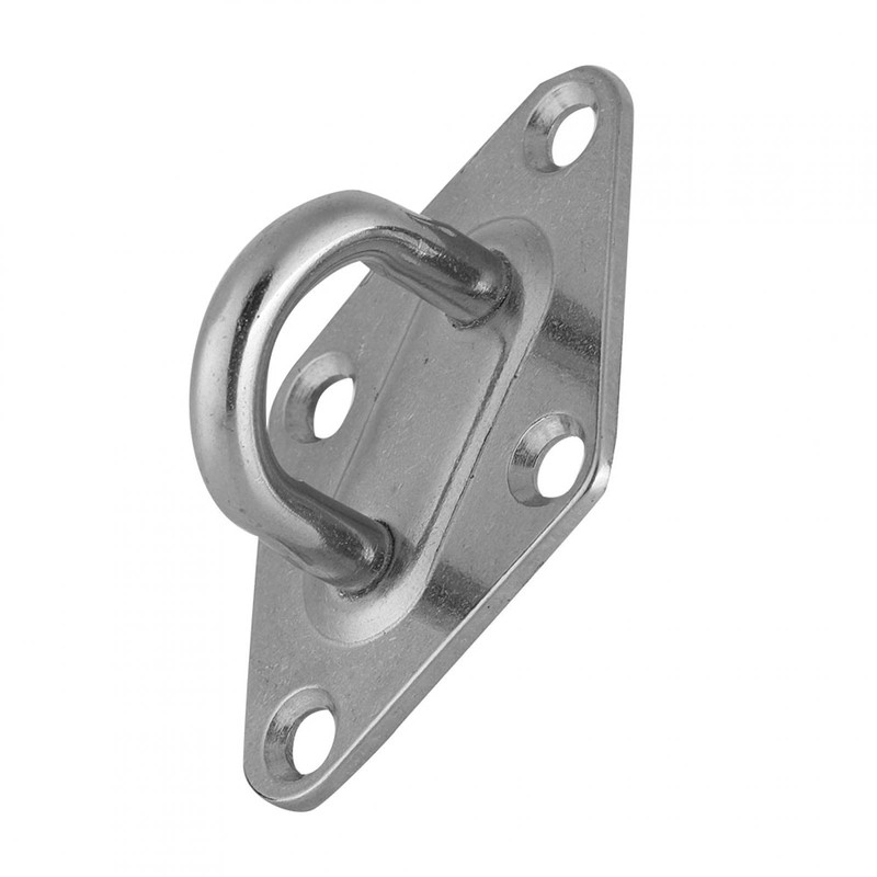 Alomejor Diamond Pad Eye 304 Stainless Steel Heavy Duty Pad