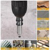 sourcing map Diamond Finger Shaped Milling Bit 20mm 2 Holes